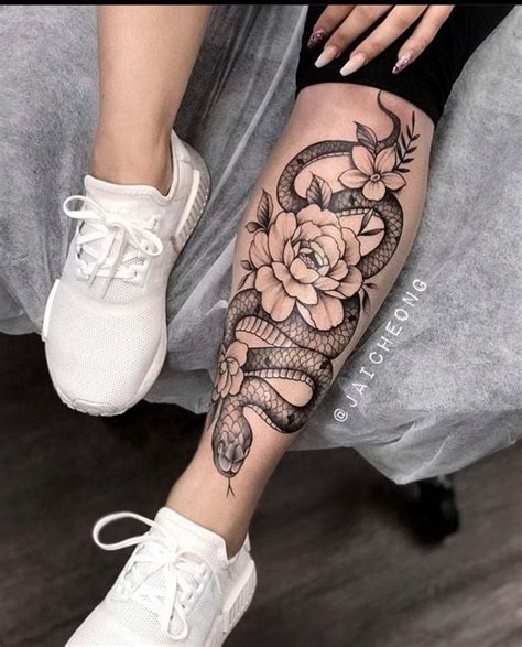 tatuajes para hacerse en la pierna|60 ideas para Tatuajes en Pierna